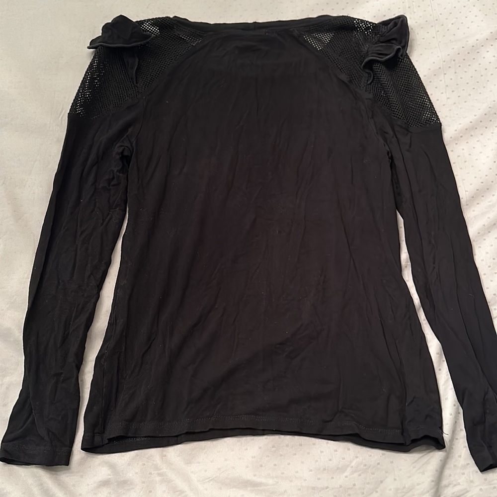 SHOULDER DETAIL LONG SLEEVE TOP - Picture 5 of 5
